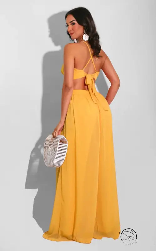 CASUAL LOOSE CHIFFON JUMPSUIT-VETEMENTS