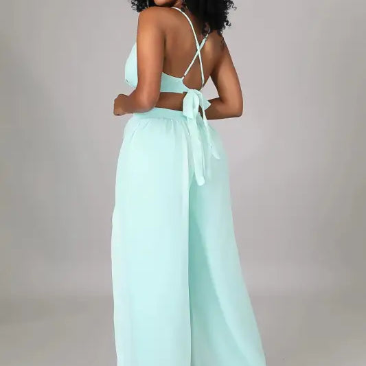 CASUAL LOOSE CHIFFON JUMPSUIT-VETEMENTS