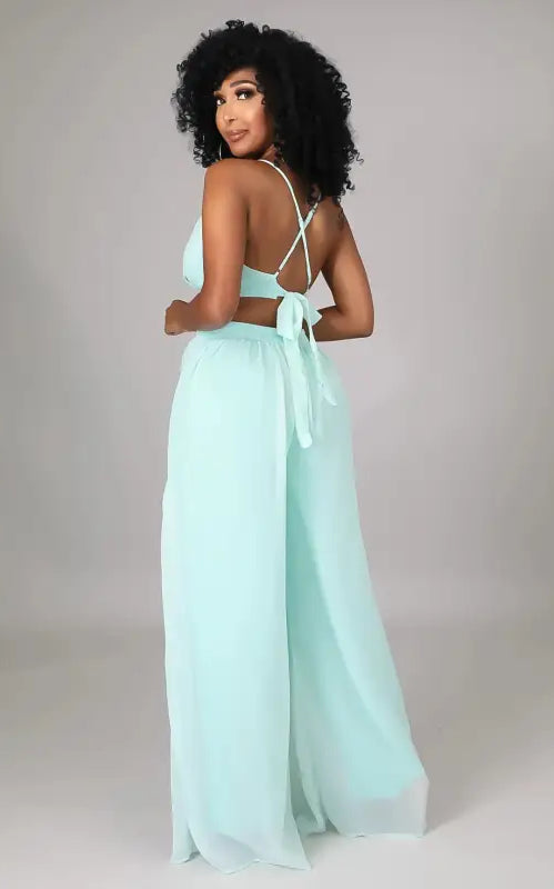 CASUAL LOOSE CHIFFON JUMPSUIT-VETEMENTS