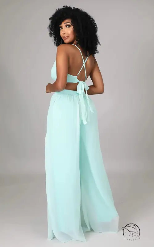 CASUAL LOOSE CHIFFON JUMPSUIT-VETEMENTS