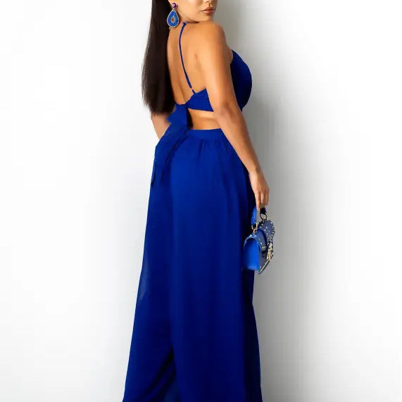 CASUAL LOOSE CHIFFON JUMPSUIT-VETEMENTS