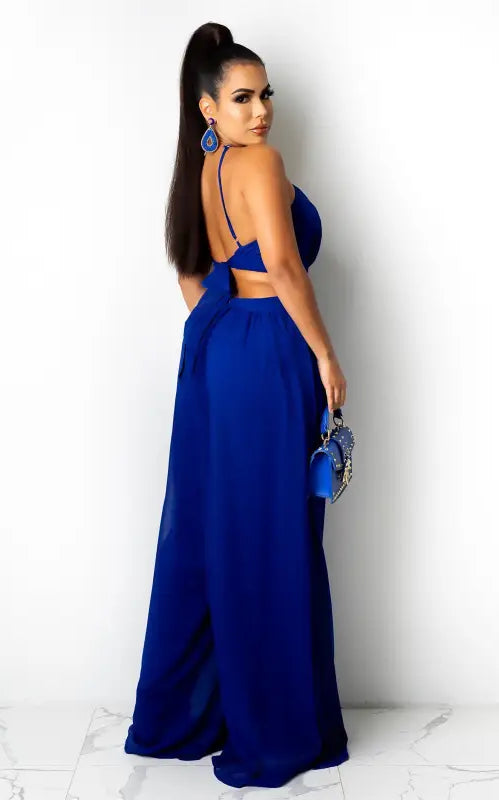 CASUAL LOOSE CHIFFON JUMPSUIT-VETEMENTS