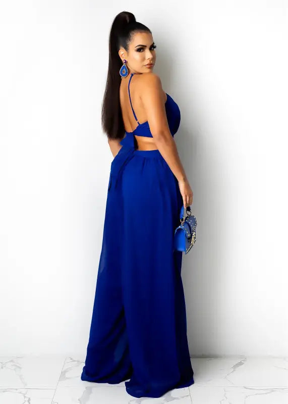 CASUAL LOOSE CHIFFON JUMPSUIT-VETEMENTS