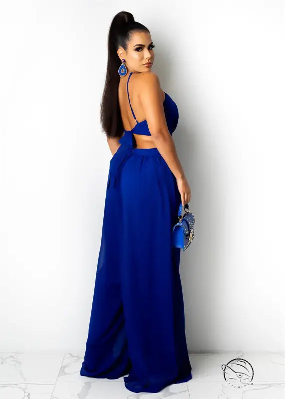 CASUAL LOOSE CHIFFON JUMPSUIT-VETEMENTS