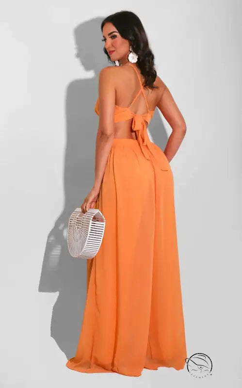 CASUAL LOOSE CHIFFON JUMPSUIT-VETEMENTS