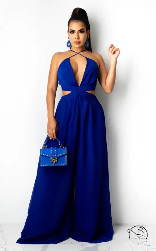 CASUAL LOOSE CHIFFON JUMPSUIT-VETEMENTS