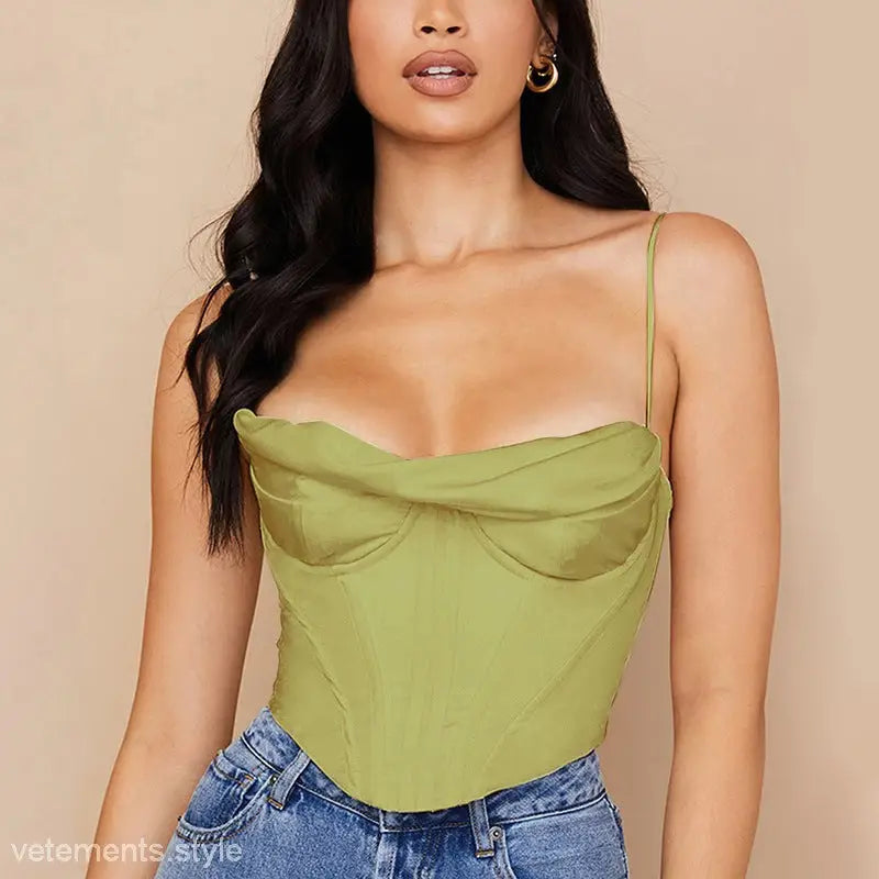 Boning Corset Bandana-VETEMENTS