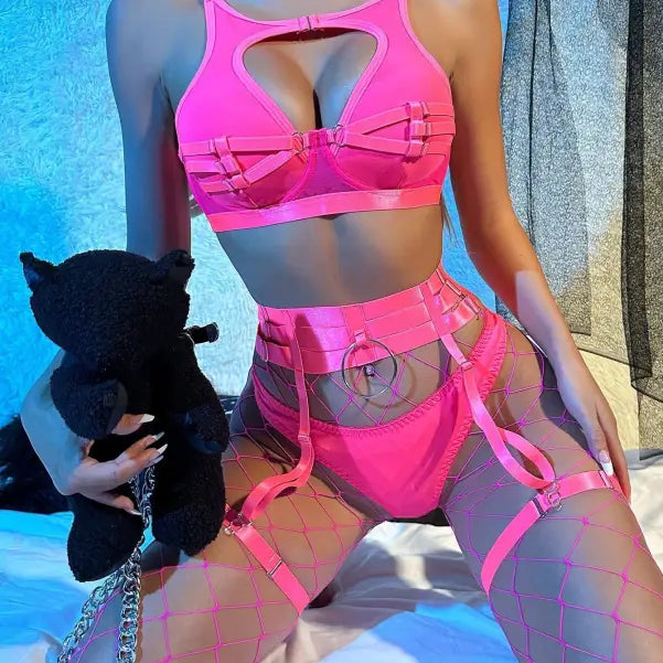 SEXY FISHNET LINGERIE-VETEMENTS