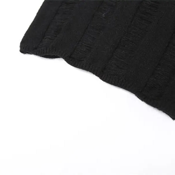 SEXY HALTER KNITTED SHEATH DRESS-VETEMENTS