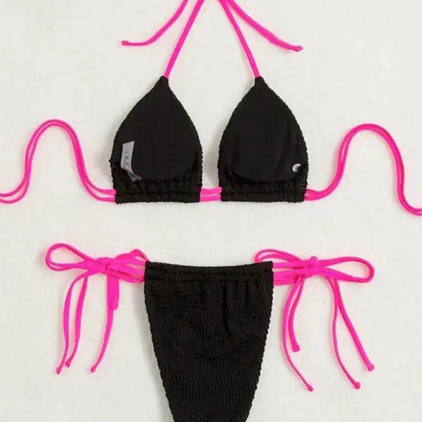 Halter Lace Tie Strap Top for a Boho Summer Look