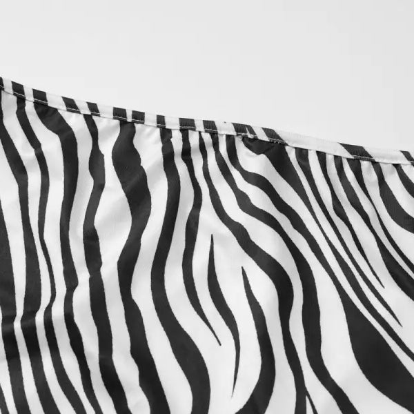 Holiday Set: Animal Print Tie V-neck Crop and Maxi Skirt