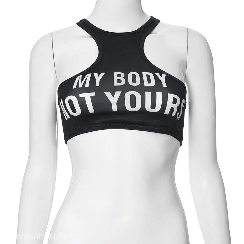 SEXY LETTERS PRINTED T SHIRT-VETEMENTS