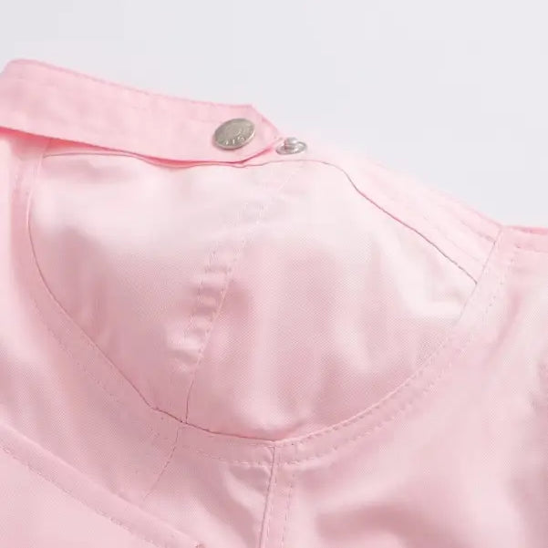 SEXY PINK ZIPPER CORSET-VETEMENTS