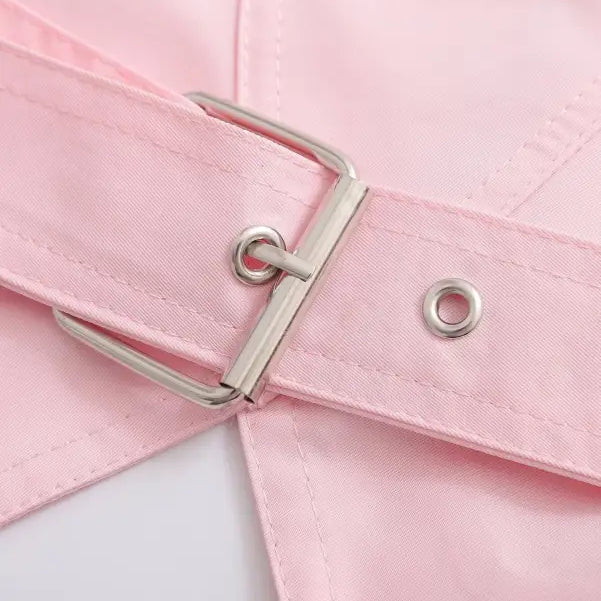 SEXY PINK ZIPPER CORSET-VETEMENTS