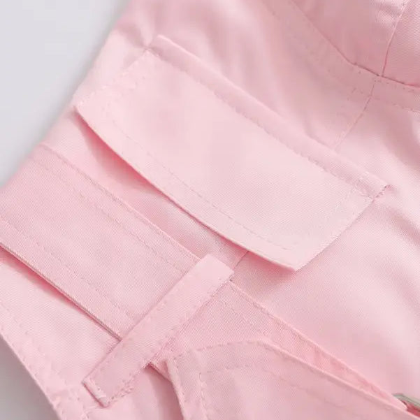 SEXY PINK ZIPPER CORSET-VETEMENTS