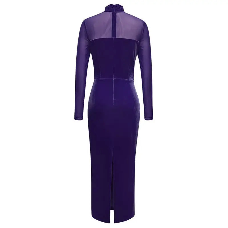 SEXY RETRO HOLLOW VELVET DRESS-VETEMENTS