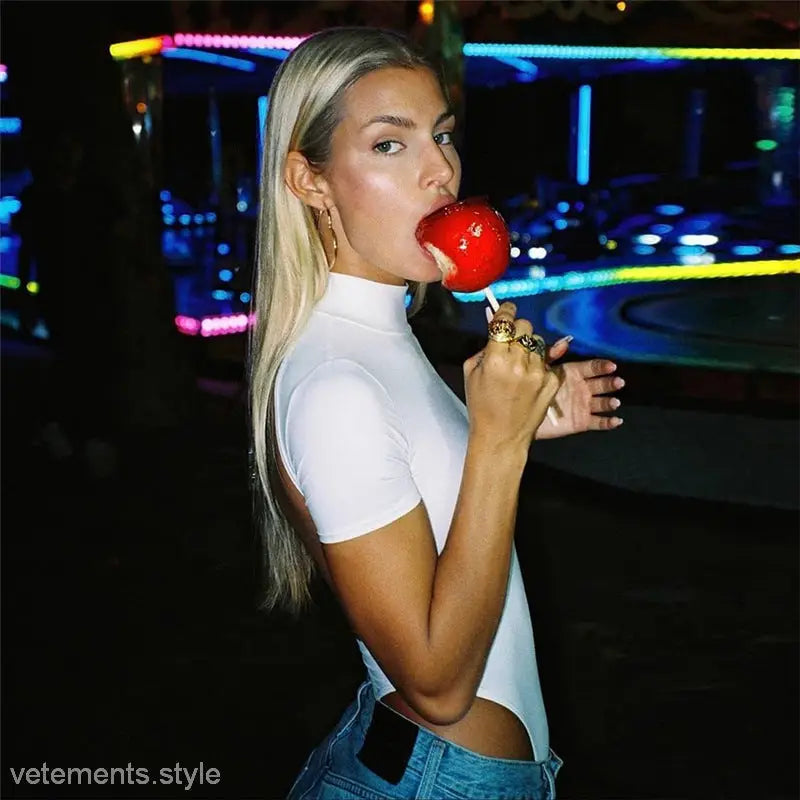 SEXY SLIM FIT T SHIRT JUMPSUIT-VETEMENTS