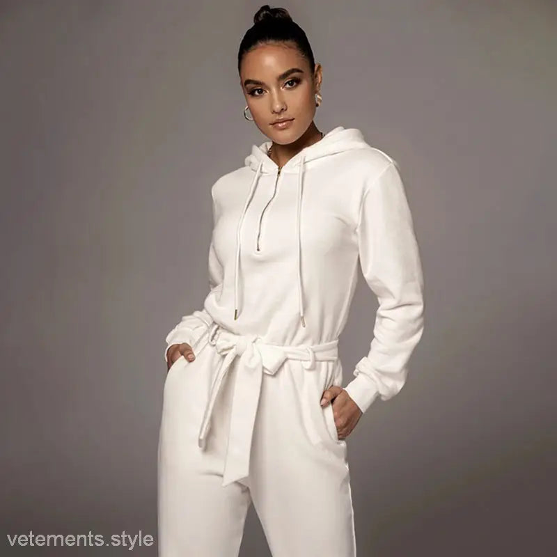 OPEN COLLAR JUMPSUIT-VETEMENTS