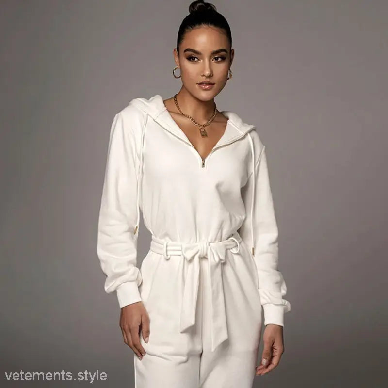 OPEN COLLAR JUMPSUIT-VETEMENTS