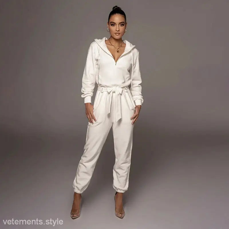 OPEN COLLAR JUMPSUIT-VETEMENTS