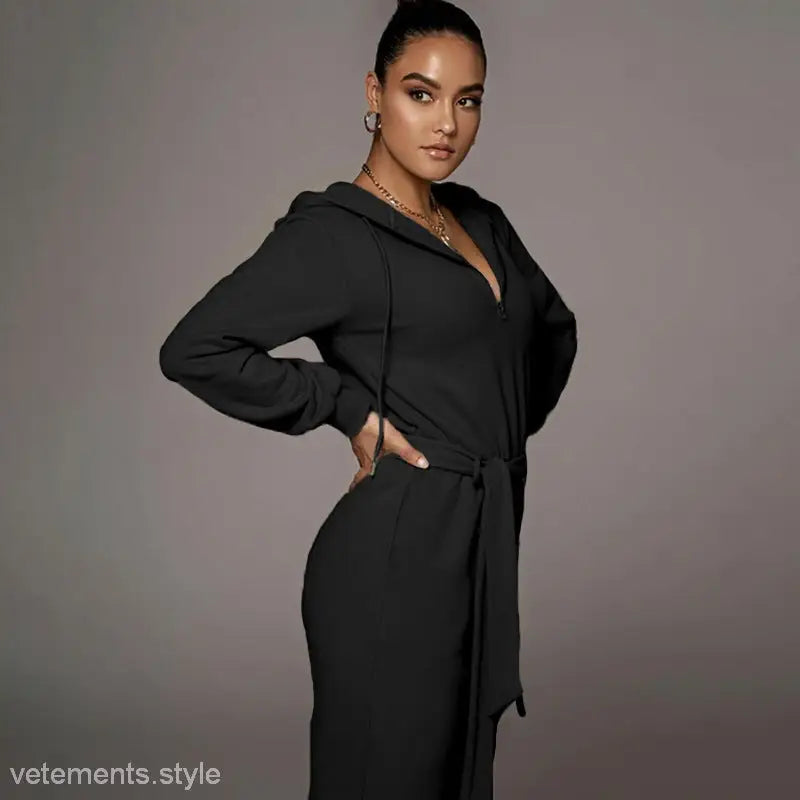 OPEN COLLAR JUMPSUIT-VETEMENTS