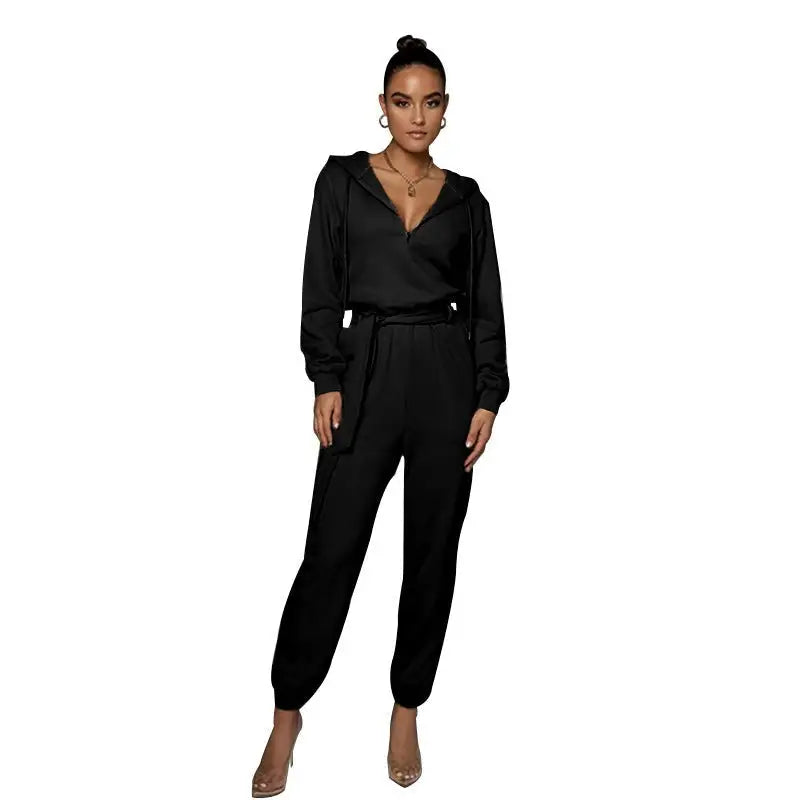 OPEN COLLAR JUMPSUIT-VETEMENTS