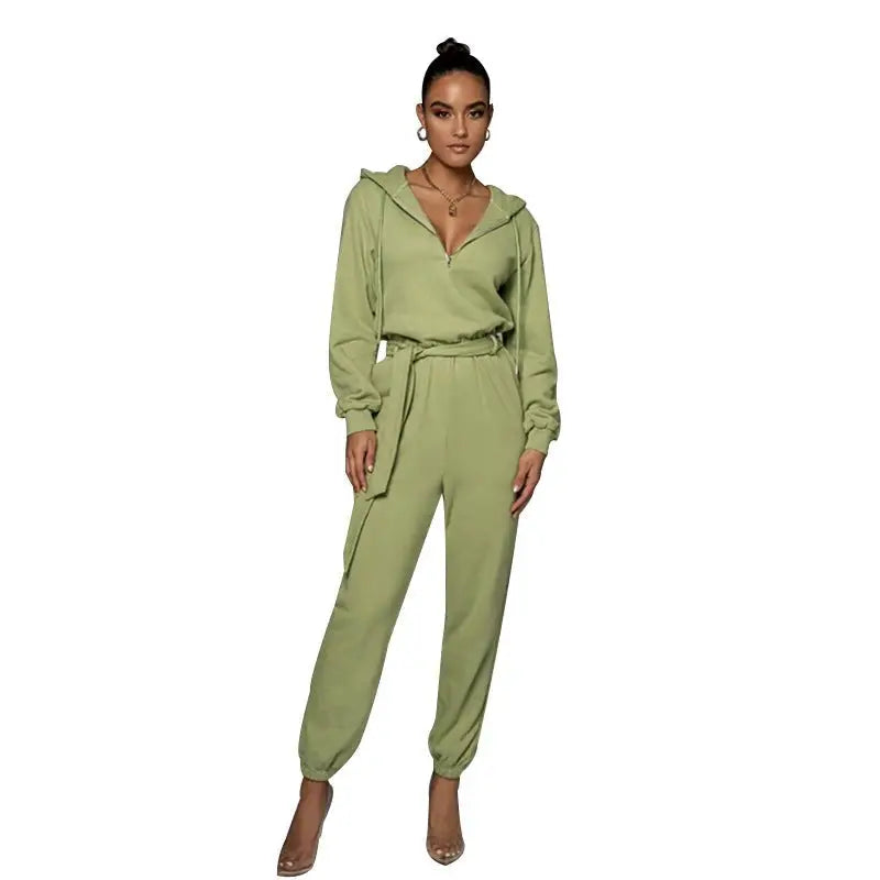 OPEN COLLAR JUMPSUIT-VETEMENTS