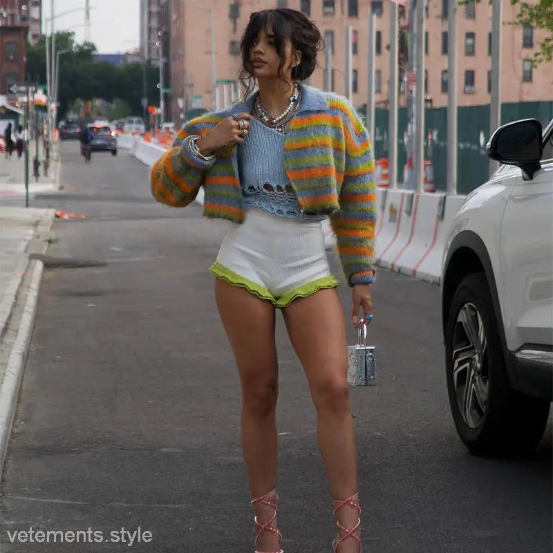 SLIM FIT KNITTED COAT-VETEMENTS