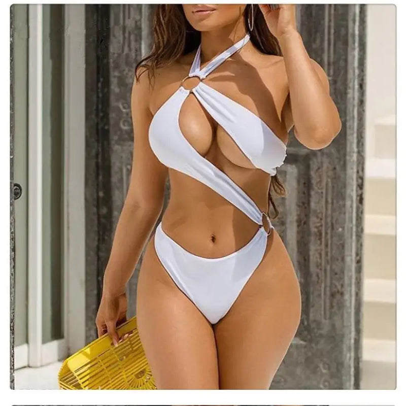 SEXY ONE PIECE BLACK BIKINI-VETEMENTS