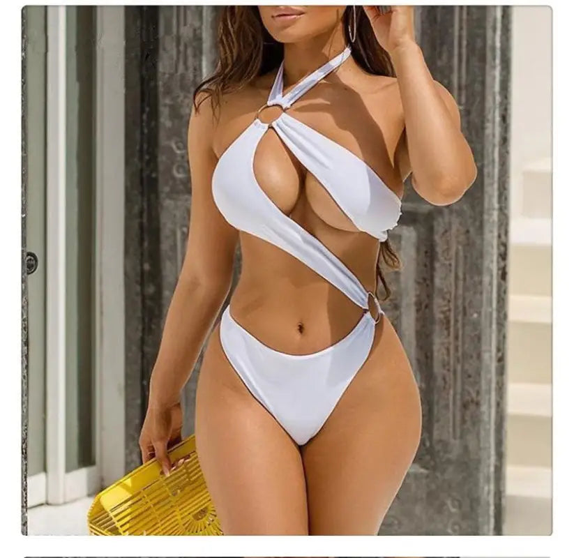 SEXY ONE PIECE BLACK BIKINI-VETEMENTS