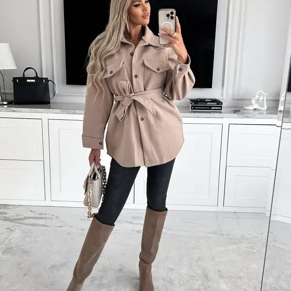 WINTER FASHION WOOLEN JACKET-VETEMENTS