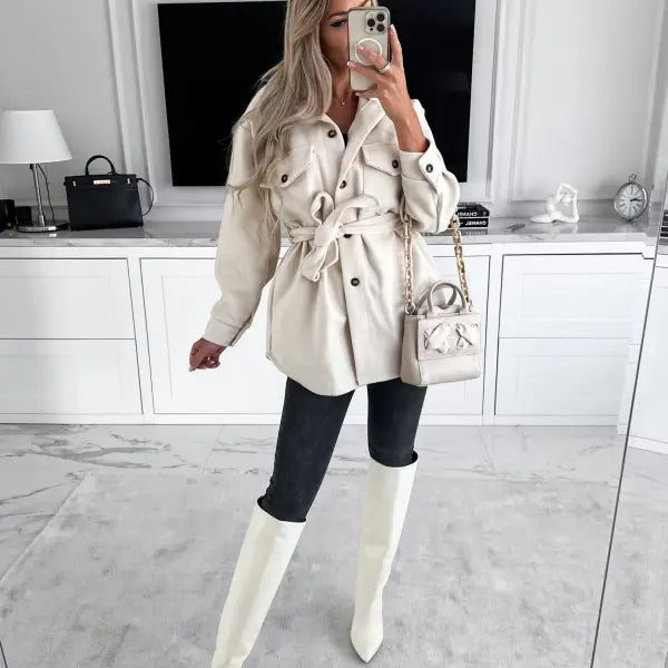 WINTER FASHION WOOLEN JACKET-VETEMENTS