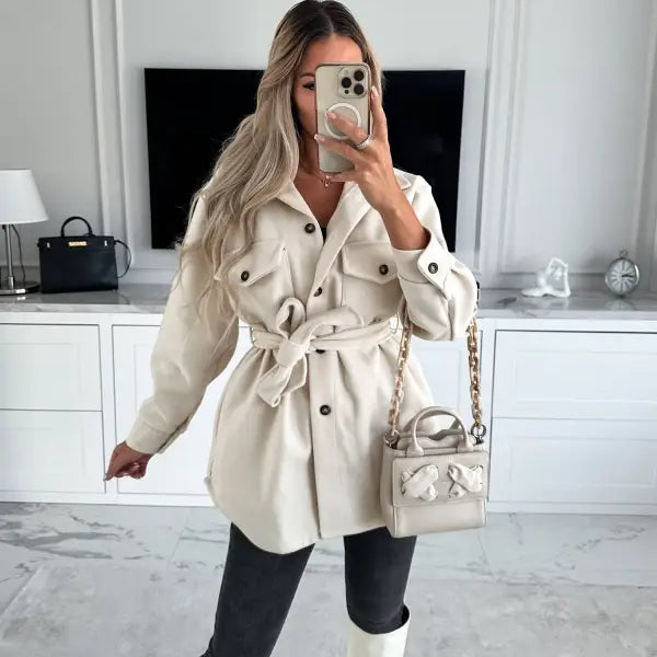 WINTER FASHION WOOLEN JACKET-VETEMENTS