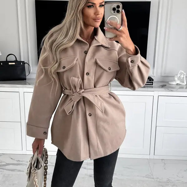 WINTER FASHION WOOLEN JACKET-VETEMENTS