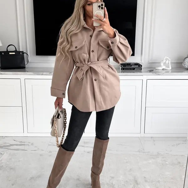 WINTER FASHION WOOLEN JACKET-VETEMENTS