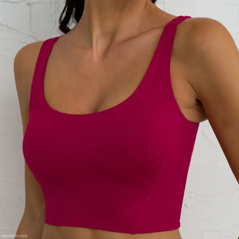 Elastic Backless Yoga Wear Bra Running Shockproof Quick Drying Workout-VETEMENTS