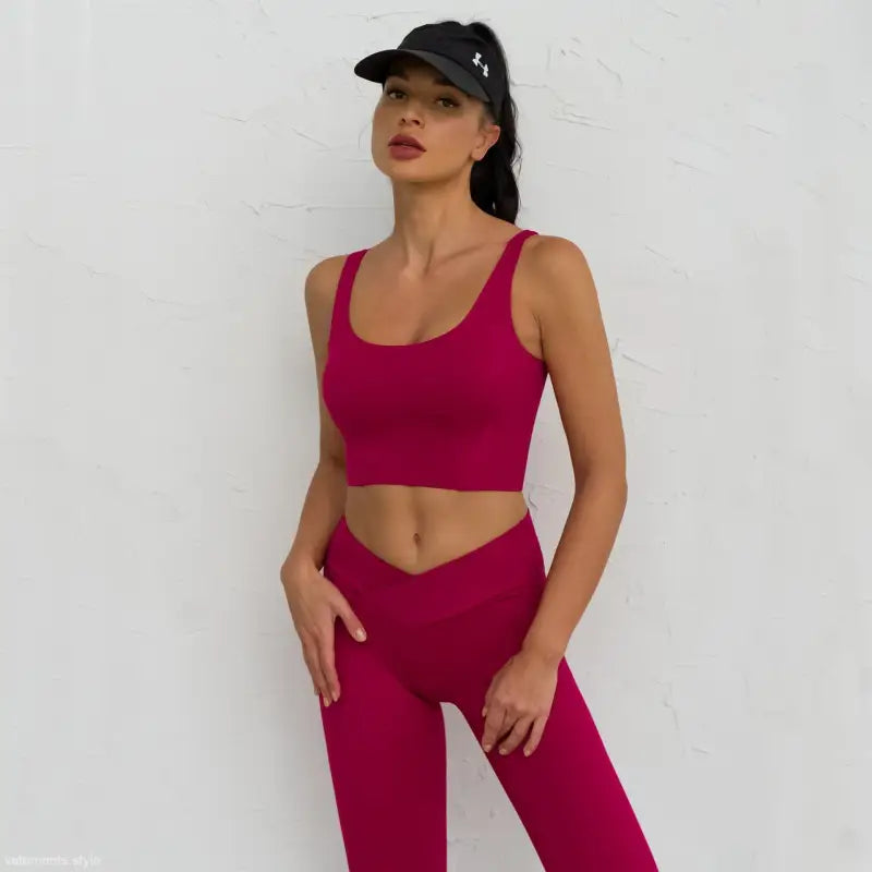 Elastic Backless Yoga Wear Bra Running Shockproof Quick Drying Workout-VETEMENTS