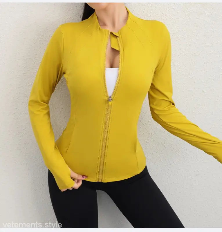 YOGA COAT THIN FIT-VETEMENTS