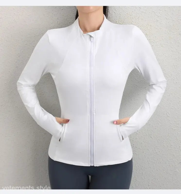 YOGA COAT THIN FIT-VETEMENTS