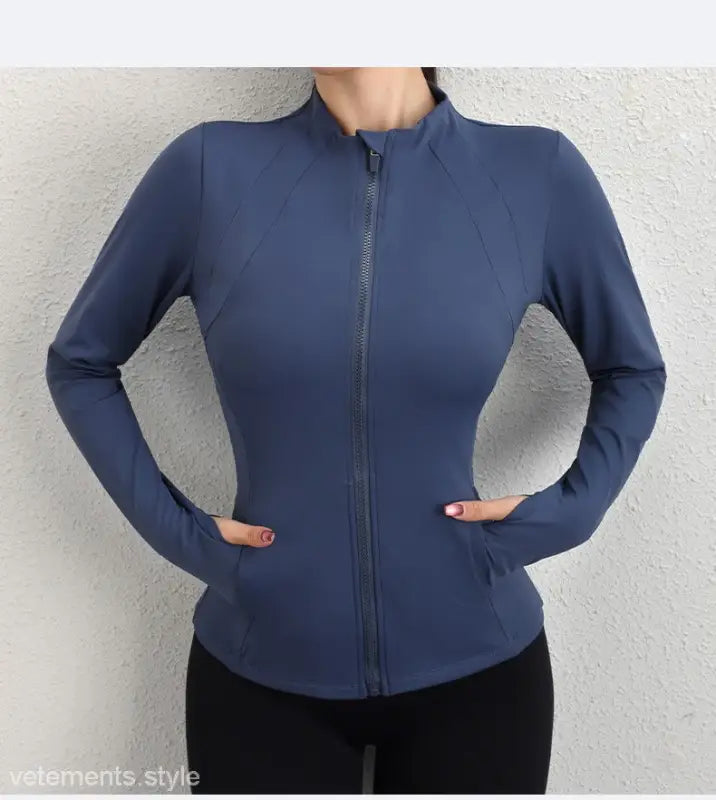 YOGA COAT THIN FIT-VETEMENTS