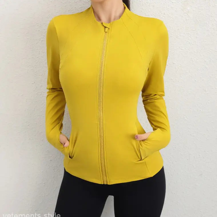 YOGA COAT THIN FIT-VETEMENTS