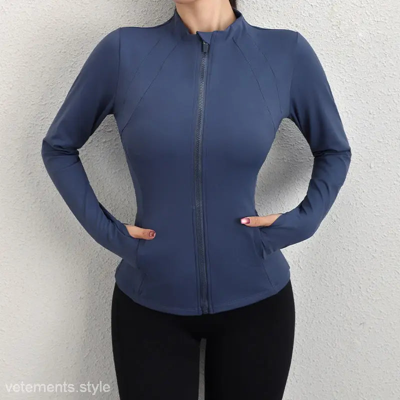 YOGA COAT THIN FIT-VETEMENTS