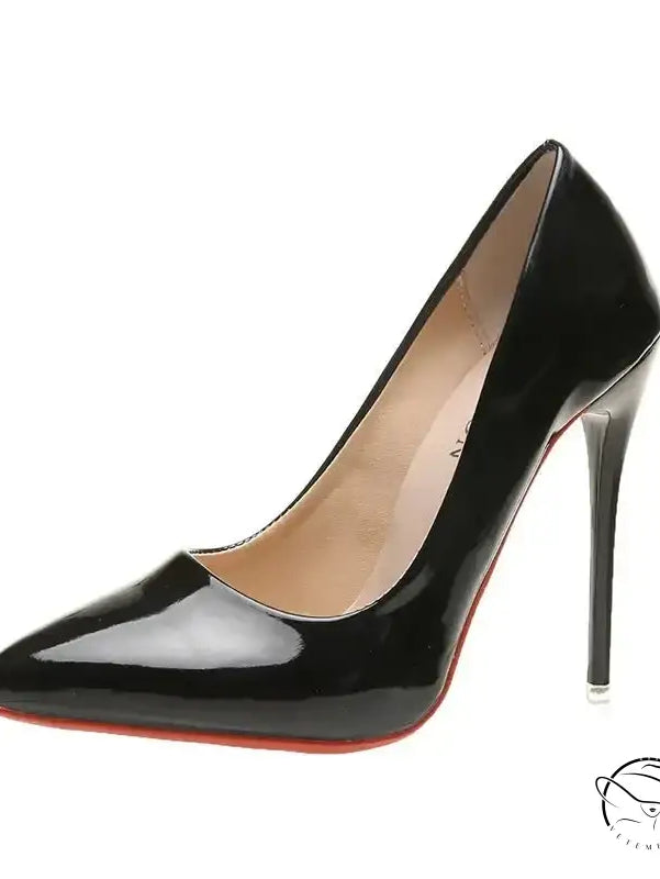 SLEEK PATENT LEATHER STILETTO HIGH HEELS-VETEMENTS