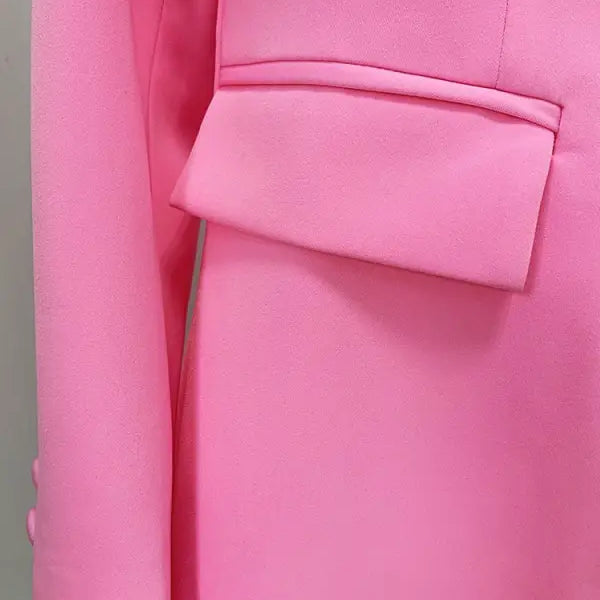 Pink blazer with pocket from Star Business Suit, ideal for officewear and business attire