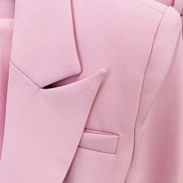 Pink blazer with lapel from the Star Business Suit, ideal for professional officewear