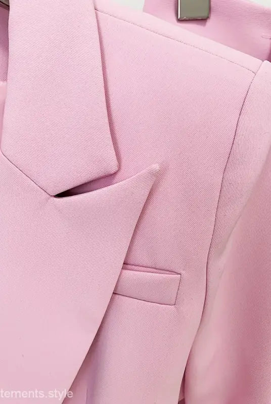 Pink blazer with lapel from the Star Business Suit, ideal for professional officewear