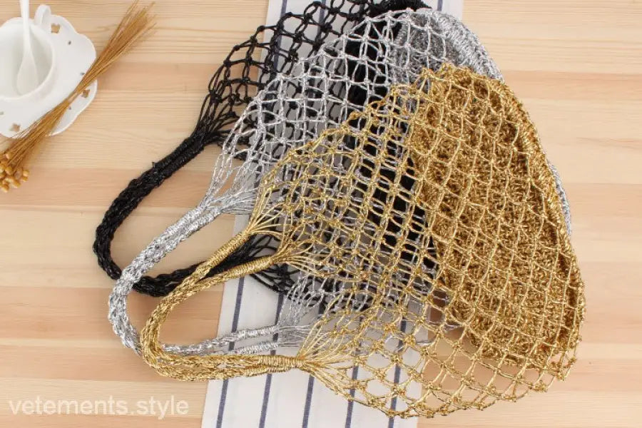 CROCHETING WOVEN BAG-VETEMENTS