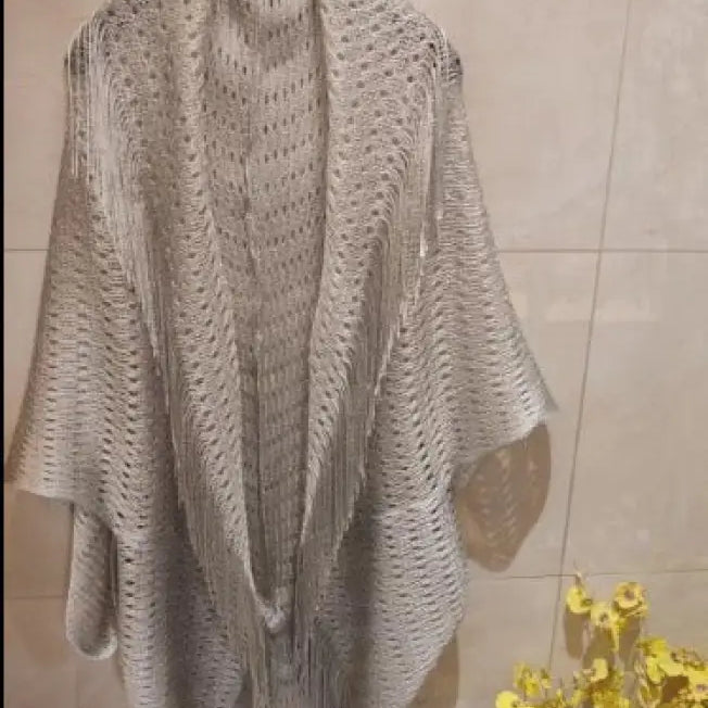 TALMA SHAWL BEACH COVER UP-VETEMENTS