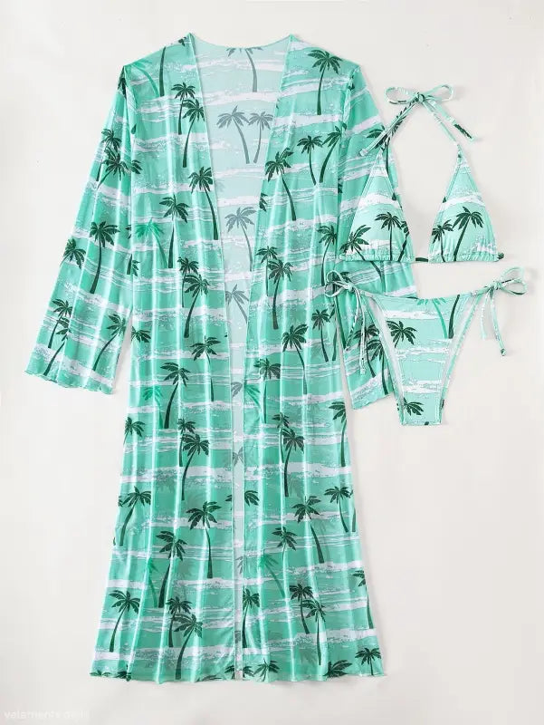 THREE PIECE LONG SLEEVE SWIMSUIT-VETEMENTS