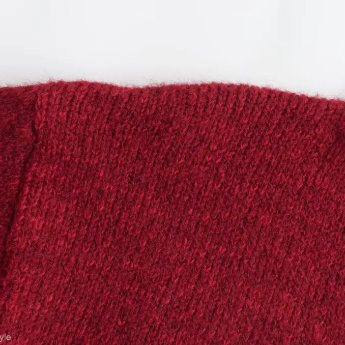 CHRISTMAS TREE ATMOSPHERE ROUND NECK PULLOVER-VETEMENTS